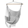 Gardlov 23671 Brazílske kreslo so strapcami Hamak šedé