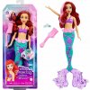 Mattel Disney Princezná Ariel morská víla s farebným sprejom HLW00