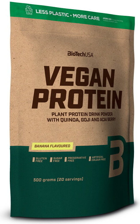 BioTech USA Vegan Protein 500 g od 13,8 € - Heureka.sk