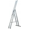 ALBEPRO Rebrík 3x12 PROFI 8,40m
