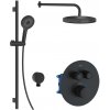 kielle Oudee - Sprchový set s termostatickou batériou pod omietku, na 2 spotrebiče, s príslušenstvom - 20602SPT14
