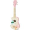Classic World drevené ukulele gitara ružové