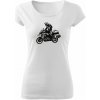 T-ričko BMW GS tour dámske tričko Farba trička: Biela, Veľkosť: L