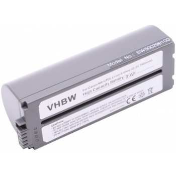 VHBW NB-CP1L, NB-CP2L 1400 mAh