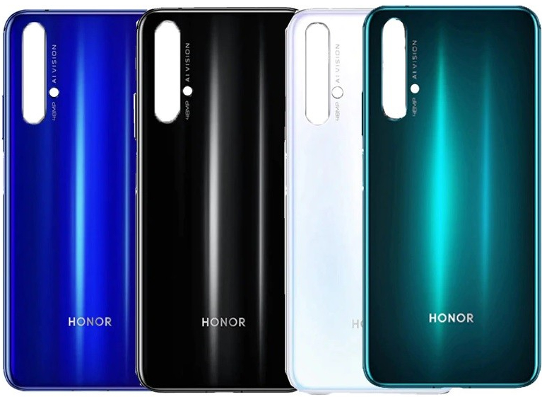 Kryt Huawei Honor 20 zadný modrý