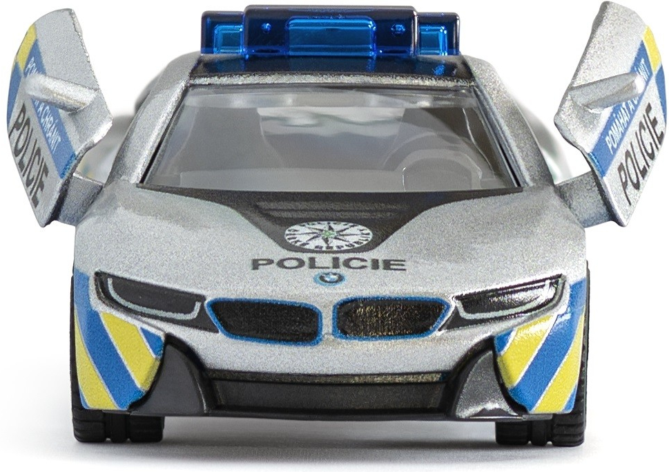 Siku Super 3482 česká verze policie BMW i8 LCI