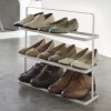 YAMAZAKI Tower Shoe Rack široký biely 2480