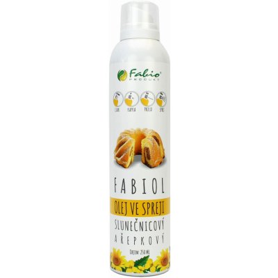 Fabio Fabiola repkový a slnečnicový olej v spreji 250 ml
