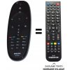 Predátor Philips YKF278-001, 242254902543 náhradný diaľkový ovládač iného vzhľadu.