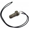 Heliotrop / Bloodstone Penis amulet pro plodnost, přívěsek přírodní kámen ručně broušený 3 cm, kámen odvahy