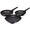 Sada panvíc s titánovým povrchom 3 ks Primal Gloss Collection steak
