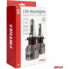 AMIO LED žiarovky hlavného svietenia K3 H8 H9 H11 H16 12V 6000K Canbus