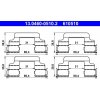 Súprava príslušenstva, obloženie kotúčovej brzdy ATE 13.0460-0510.2