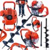 Zemná vŕtačka Ondragon spaľovacia 5,2 HP vrták 15 cm