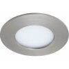 Briloner Vstavané LED svietidlo plast matný nikel