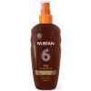 Nubian OF6 Olej na opaľovanie nízka ochrana sprej 150 ml