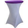 TENTino Elastická čiapka STANDARD na dosku bistro stola 60 cm VIAC FARIEB Farba obrusu: FIALOVÁ / VIOLET