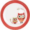 Orion tanier porcelánový plytký detský SOVA 21 cm