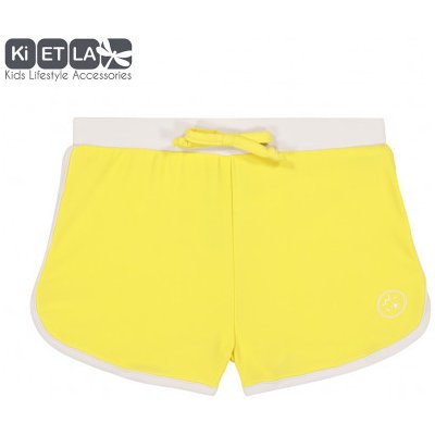 KiETLA Plavky s UV ochranou šortky 12 mesiacov (žltá)