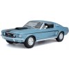 Maisto - Ford Mustang GT Cobra Jet FB 1968, metal modrý, 1:18