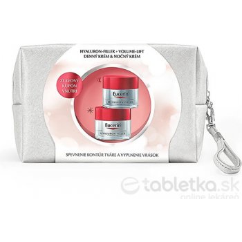 Eucerin Hyaluron-Filler+ Volume Lift denný a nočný krém 50 ml + 50 ml darčeková sada