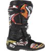 ALPINESTARS sada polepov pre topánky TECH 10 model 2014 až 2018, ALPINESTARS (červená/bílá/žlutá)