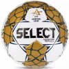 Hádzanárska lopta Select Ultimate EHF Liga majstrov Replica V24 biela/zlatá veľkosť 1