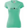 Ekg lokomotíva - Dámske Fantasy športové (dresovina) - 2XL ( Mätová )