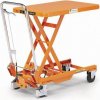 mobilná hydraulický zdvíhací stôl Bishamon, do 150 kg, doska 70 x 45 cm
