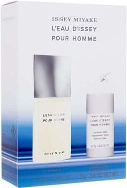 Issey Miyake L´Eau D´Issey Pour Homme dárková sada: EDT 75 ml + deostick 75 g