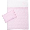 TRÄUMELAND Obliečky do kolísky 80 x 80 cm Krone Rosa
