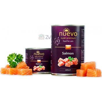 NUEVO CAT Adult Salmon 6 x 200 g