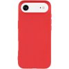 AppleKing matný kryt z mäkkého plastu pre iPhone Air - červený - možnosť vrátiť tovar ZADARMO do 30tich dní