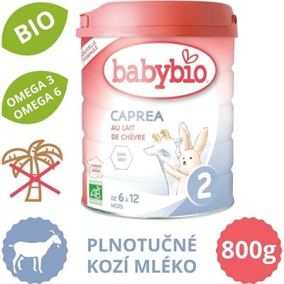 Babybio Caprea 2 od 6-12 mesiaca BIO 800 g