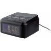 Silvercrest® Rádiobudík s nabíjaním Qi a Bluetooth® (čierna) (100334195)