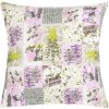 Bellatex Polštářek ADÉLA, Patchwork lila - 40x40 cm