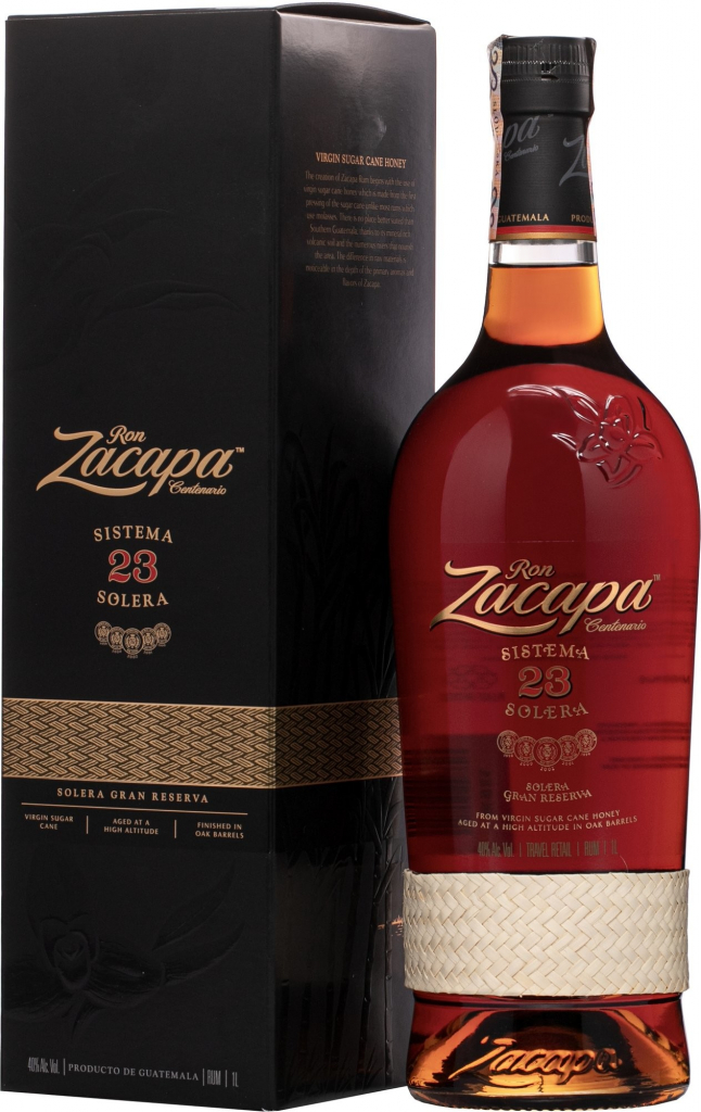 Zacapa 23 Solera Gran Reserva 40% 1 l (kartón)