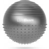 GymBeam Masážní míč FitBall 65 cm POUZE šedá (VÝPRODEJ)