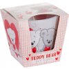 BARTEK TEDDY BEAR Couple 115g sviečka v skle