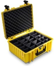 B&W Outdoor Case Type 2000 yellow padded 2000/Y/RPD