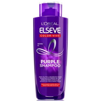 L'Oréal Elseve Color-Vive Purple šampón neutralizujúci žlté tóny 200 ml od  4,59 € - Heureka.sk