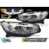 Tuning-tec PREDNÉ SVETLOMETY CHROME DRL SEQ pasujú na HONDA CIVIC X 16-21
