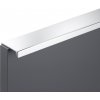 Interex design Úchytka na hranu dvierok GOBI / Chróm lesklý 128 mm