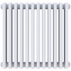 Irsap Tesi 3 ohrievač do miestnosti 56.6x54 cm podłączenie bočné biela IRS-TES-3056-12 B B