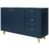 ArtStol Komoda SIENA 2D3S | tmavomodrá