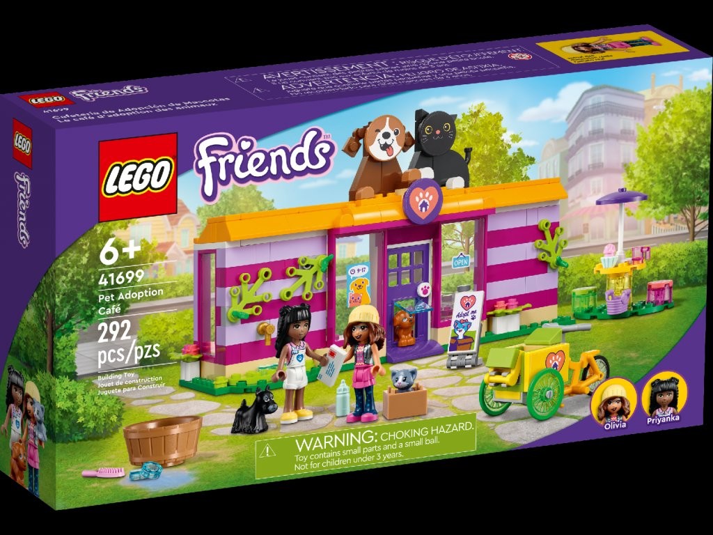LEGO® Friends 41699 Kaviarnička pre zatúlané zvieratká od 19,9 € -  Heureka.sk