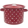 TORO 44161734DOT Smaltovaný hrniec s pokrievkou 5,5l bodky