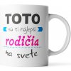 Sablio Hrnek Tohle jsou ti nejlepší rodiče na světě - 330 ml - standard