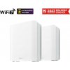ASUS ZenWifi BT8 2-pack, WiFi7 Extendable Router, AiMesh, 1x WAN, 3x LAN, 1x 3.0