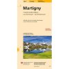 mapa SAW-Martigny 1:50 t. se značkami
